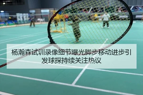 杨瀚森试训录像细节曝光脚步移动进步引发球探持续关注热议